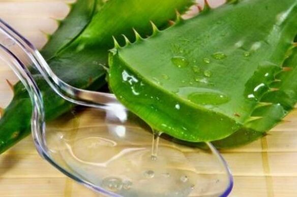 Aloe juice for strong erections