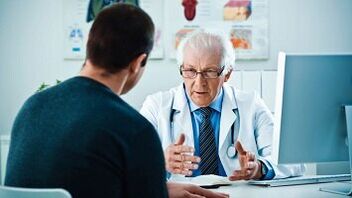 consultation with a doctor for problems with potency